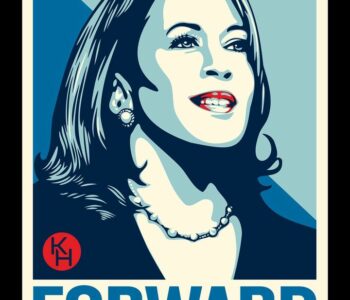 Shepard Fairey ha pubblicato il poster di Kamala Harris "FORWARD (2024)"