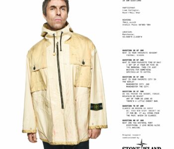 La campagna FW24 di Stone Island vede come protagonisti Liam Gallagher, Peggy Gou, Sage Elsesser e Russell Tovey