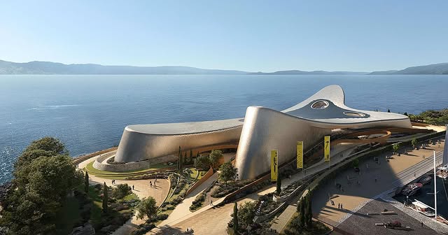 Il Centro di Cultura Mediterranea di Zaha Hadid Architects inizia a diventare realtà nella città costiera di Reggio Calabria